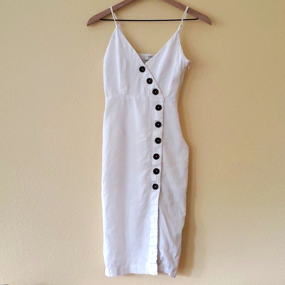 Contemporary Button Dress